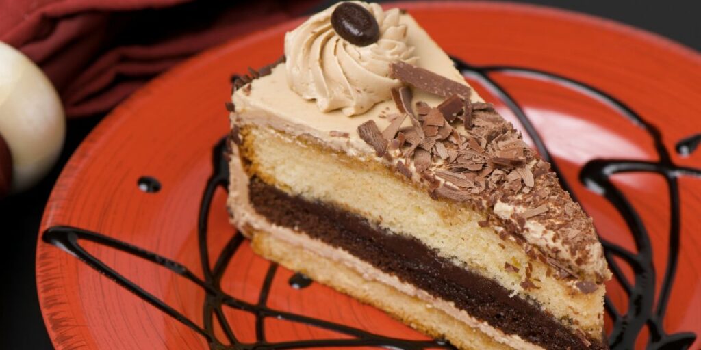 Gâteau au chocolat et au café