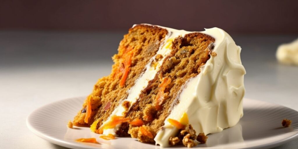 Part de carrot cake