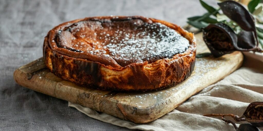 Gâteau très cuit, presque brûlé