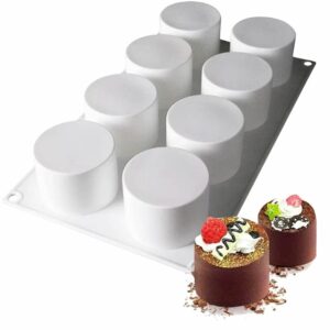 Moule silicone 3D cylindres