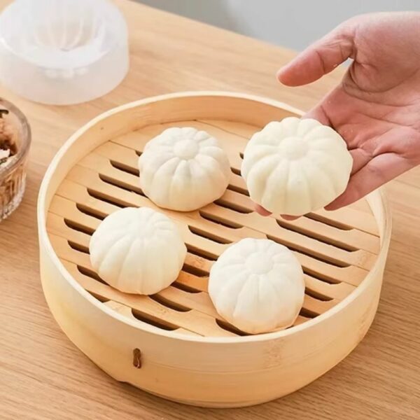 Emporte-pièces silicone pour bao ou brioches vapeur décoratives – Image 2