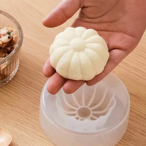 Emporte-pièces silicone pour bao ou brioches vapeur décoratives