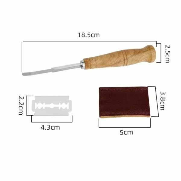 Lame de boulanger professionnelle – incisions précises pour pain maison – Image 2