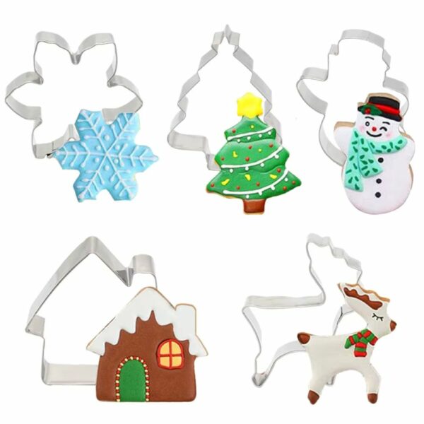 Emporte-pièces Noël en inox – Image 3