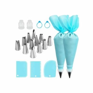 Kit de décoration pâtisserie complet – Bleu