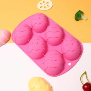 Moule silicone œufs 3D – 6 demi-sphères