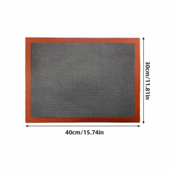 Tapis de cuisson antiadhésif – silicone renforcé 40 x 30 cm – Image 3