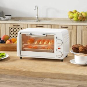 Mini-four électrique compact 10L – blanc
