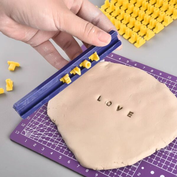 Alphabet pâtissier emporte-pièces à message – Image 2