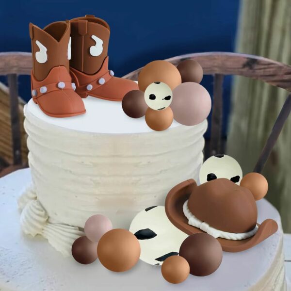 Kit décoration gâteau western cowboy – Image 2