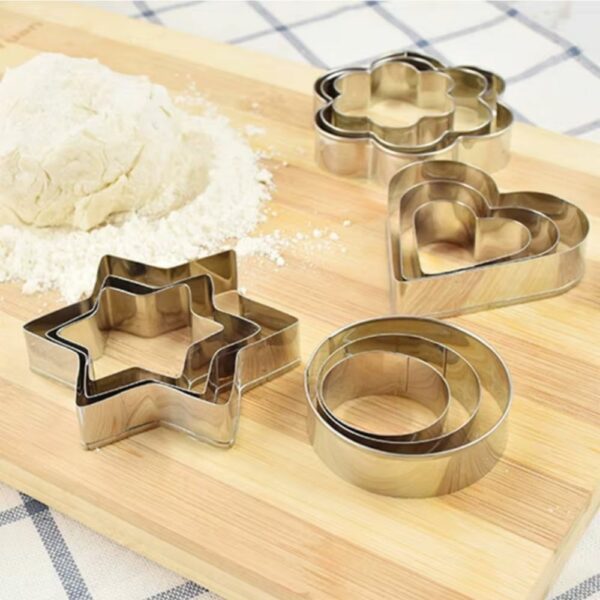 Emporte-pièces biscuits fantaisie – lot de 4 formes – Image 3