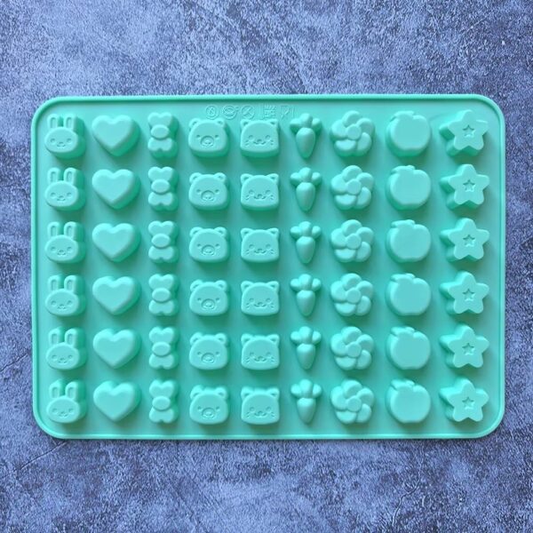 Moules silicone mini bonbons & chocolats – formes kawaii – Image 4